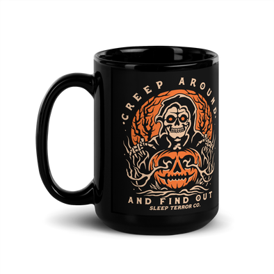 Creep Around Halloween Mug 15oz